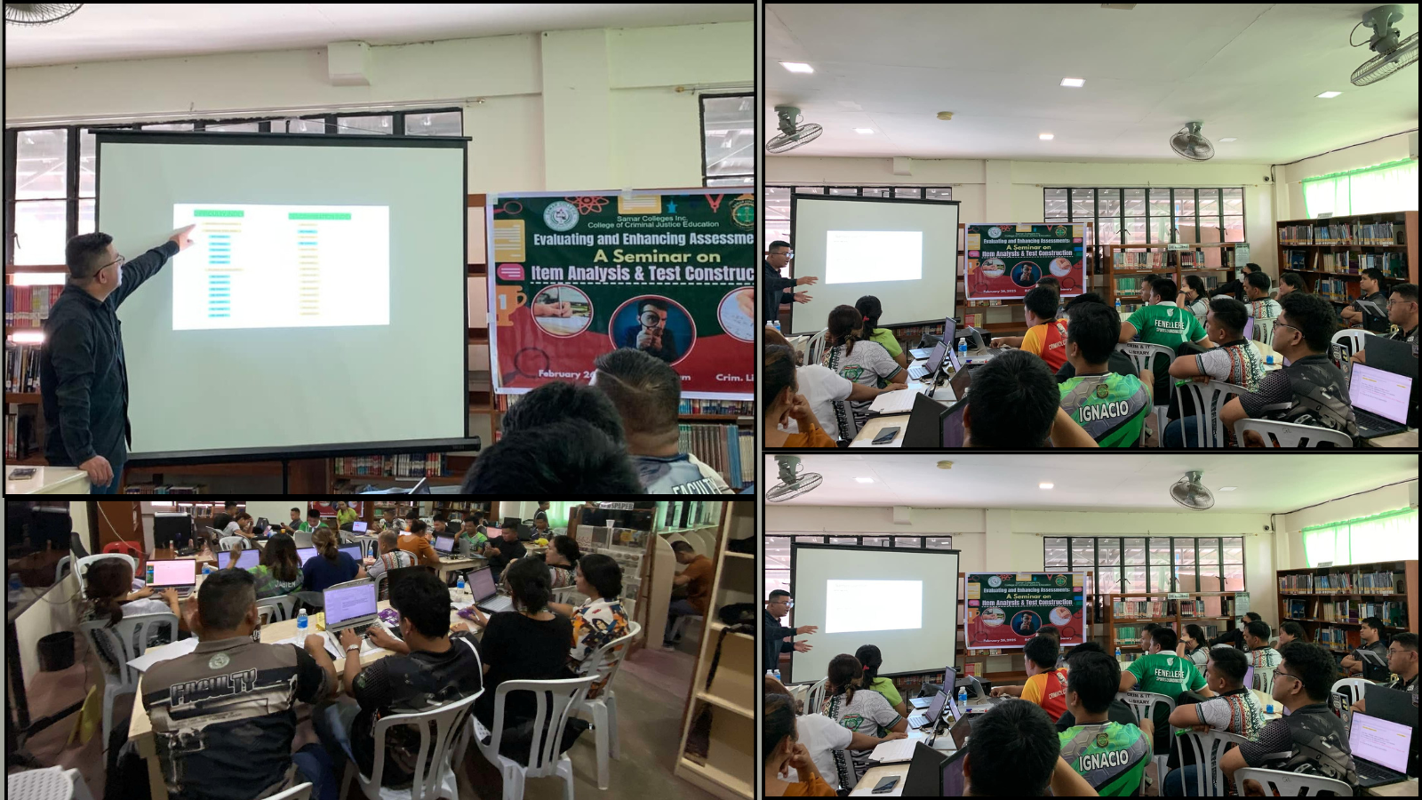 Samar College CoCJE Holds Seminar on Evaluating and Enhancing Assessments