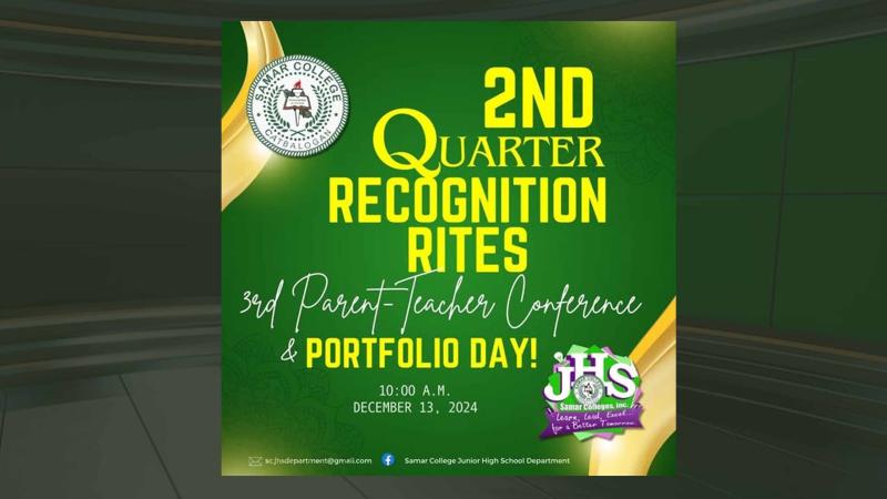 2nd Quarter Recognition Rites