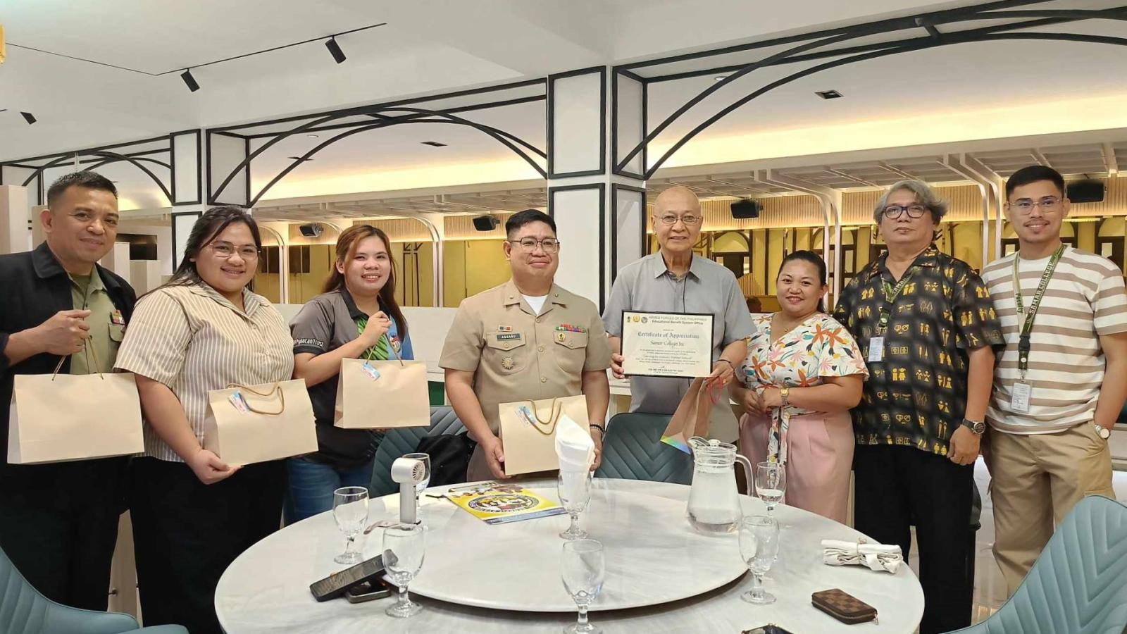 AFP-EBSO Visits Samar Colleges, Inc., Updates MoU, Strengthens Ties