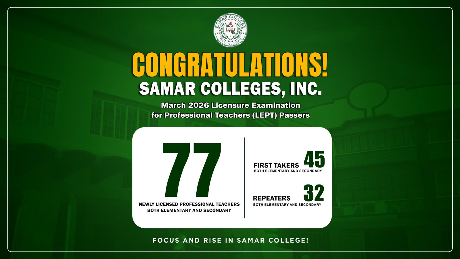 SC Produces 77 New LPTs, Improves LEPT Performance in March 2026