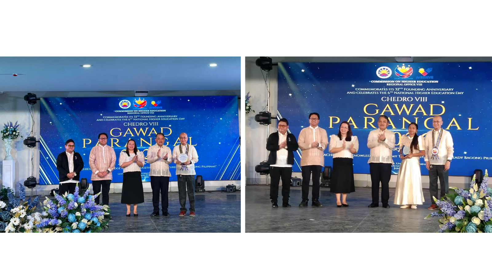 SC Awarded at CHED Gawad Parangal 2026 for WURI Ranking, CLE Topnotcher