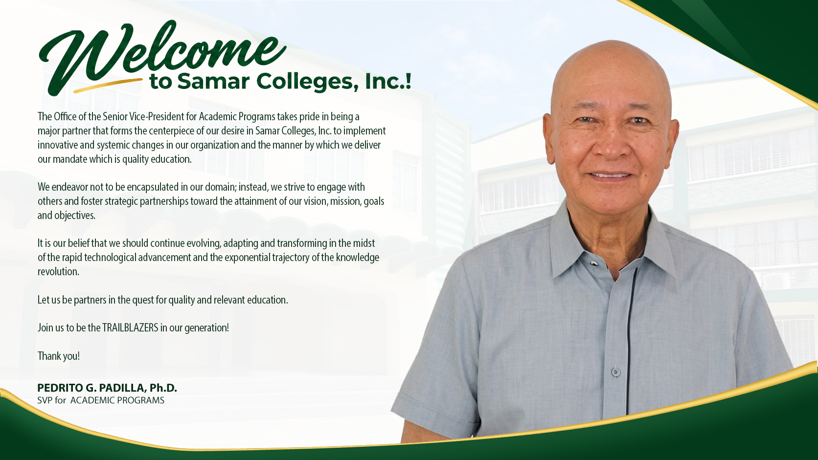 Office of the SVP for Academic Programs